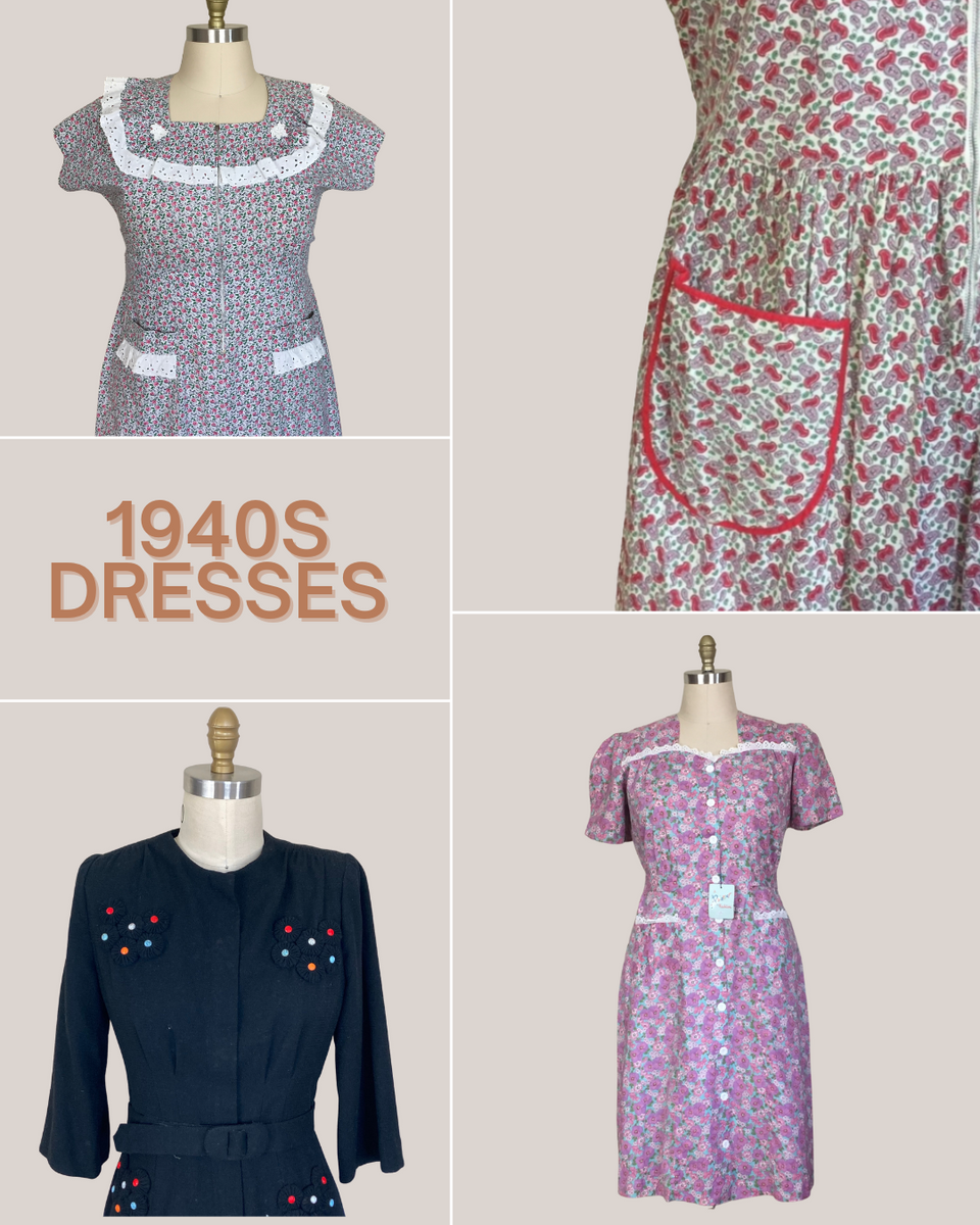1940s DRESSES
